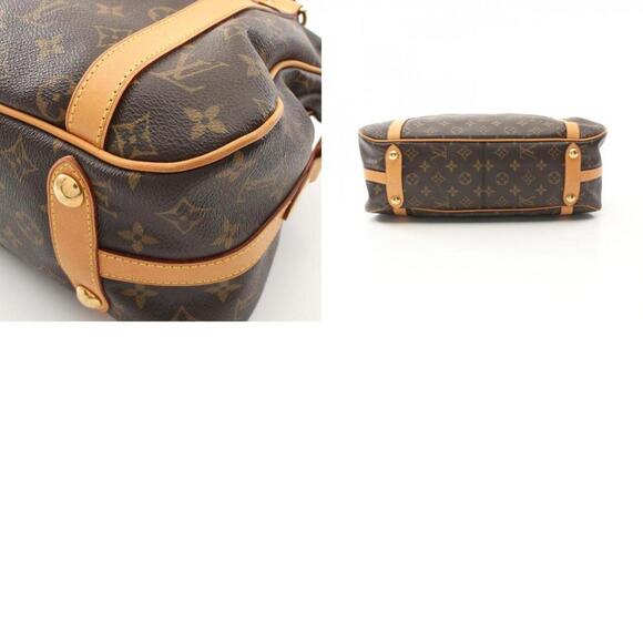 LOUIS VUITTON Brown Monogram Leather Shoulder Bag - Picture 11 of 11